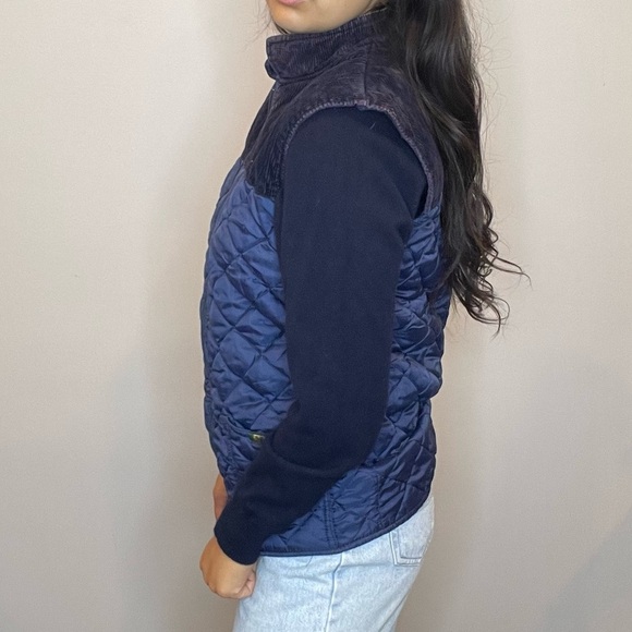 💙 Vintage Exclusive MLW Vest – Shades of Blue with Velvet Detail 💙 - Picture 7 of 16